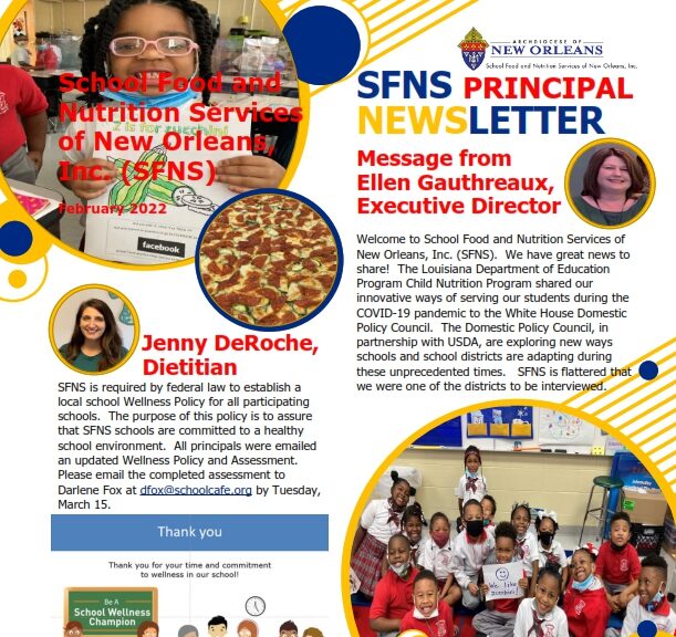 February 2022 Principal Newsletter