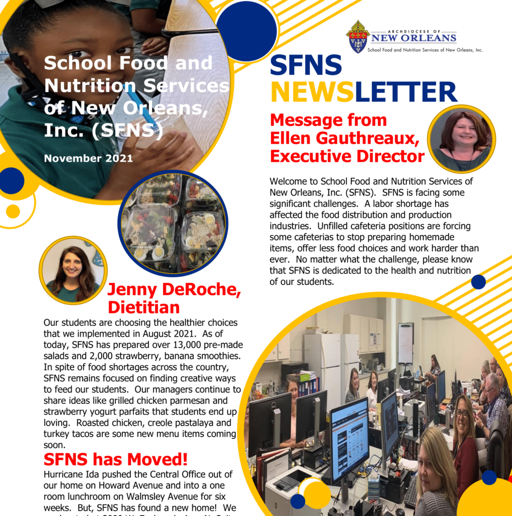 SFNS Newsletter November 2021
