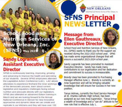 May 2023 Principal Newsletter