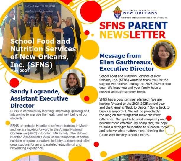 May 2024 Parent Newsletter