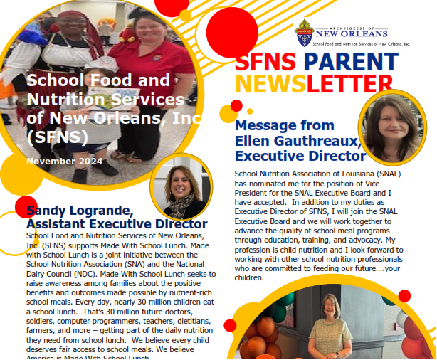 November 2024 Parent Newsletter